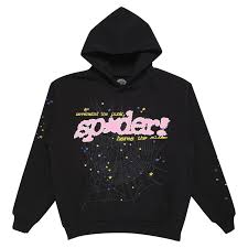 Sp5der P*nk V2 Black Hoodie