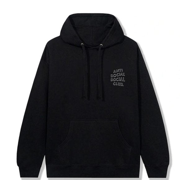 Anti Social Social Club Smoke Hoodie Black