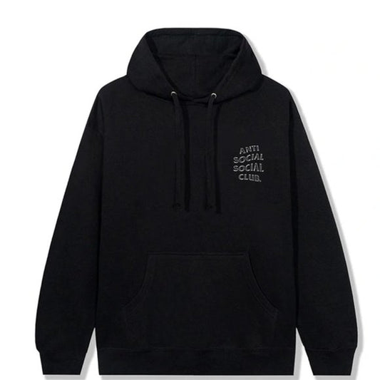 Anti Social Social Club Smoke Hoodie Black