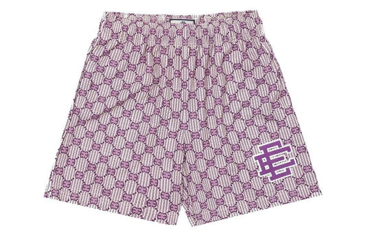 Eric Emanuel EE Basic Short Purple Monogram