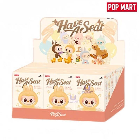 Pop Mart Labubu The Monsters Have a Seat Vinyl Plush Sealed Case Blind Box